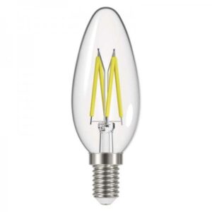 LED žiarovka Filament Candle 6W E14 neutrálna biel