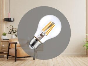 LED 8W A60 E27 3000K Fillament