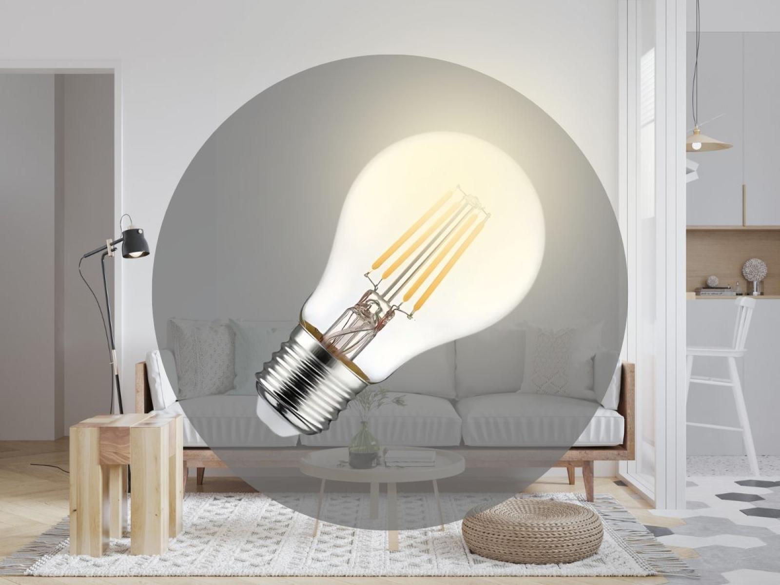 LED Filament 7,3W CLEAR - A60 / E27 / 3000K – Obrázok 5