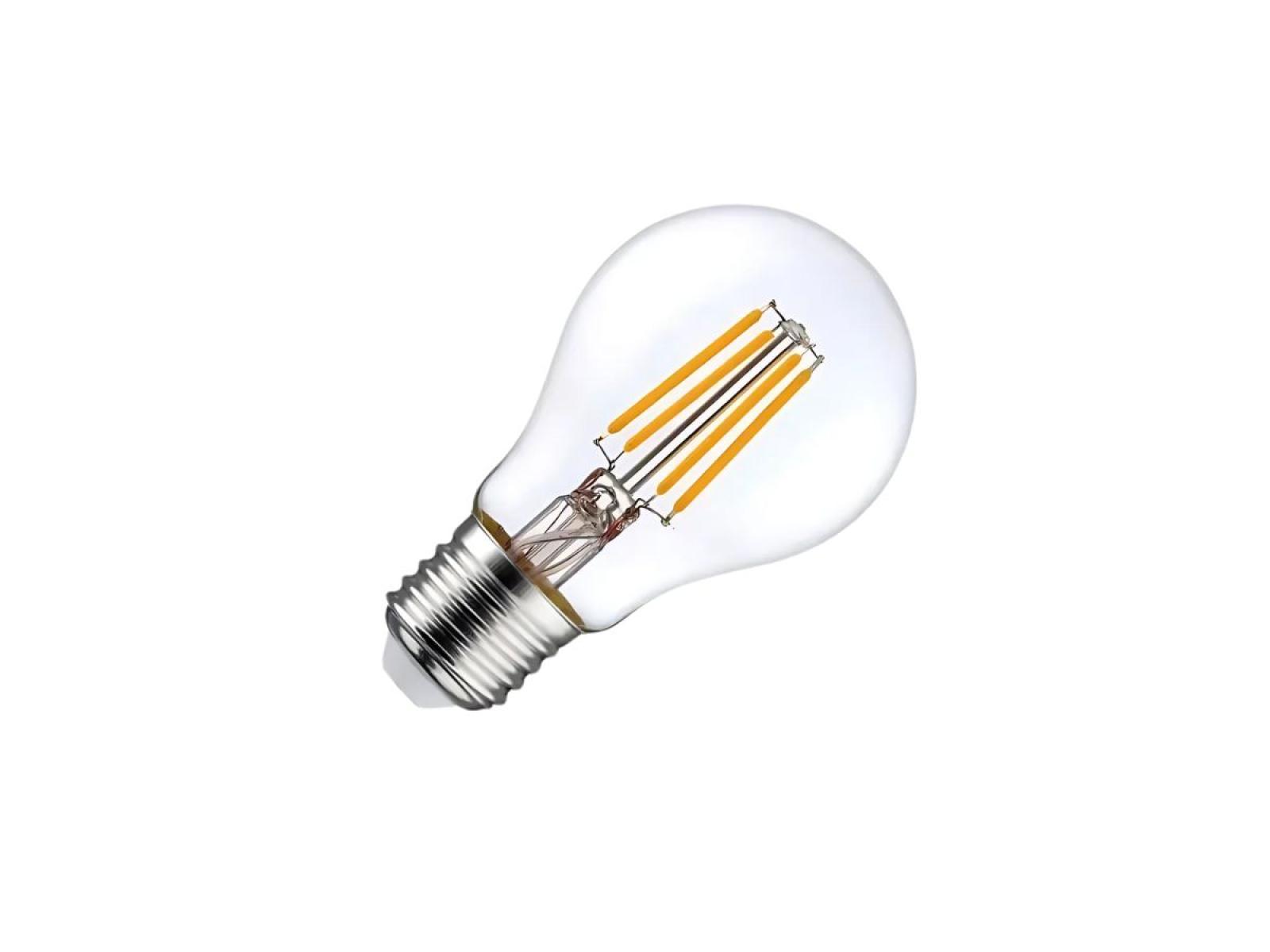 LED Filament 7,3W CLEAR - A60 / E27 / 3000K – Obrázok 2