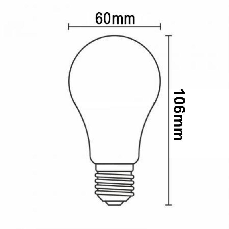 LED E27 11W A60 4000K Fillament DIMM – Obrázok 2