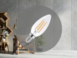 LED Filament 4W C35/E27/3000K
