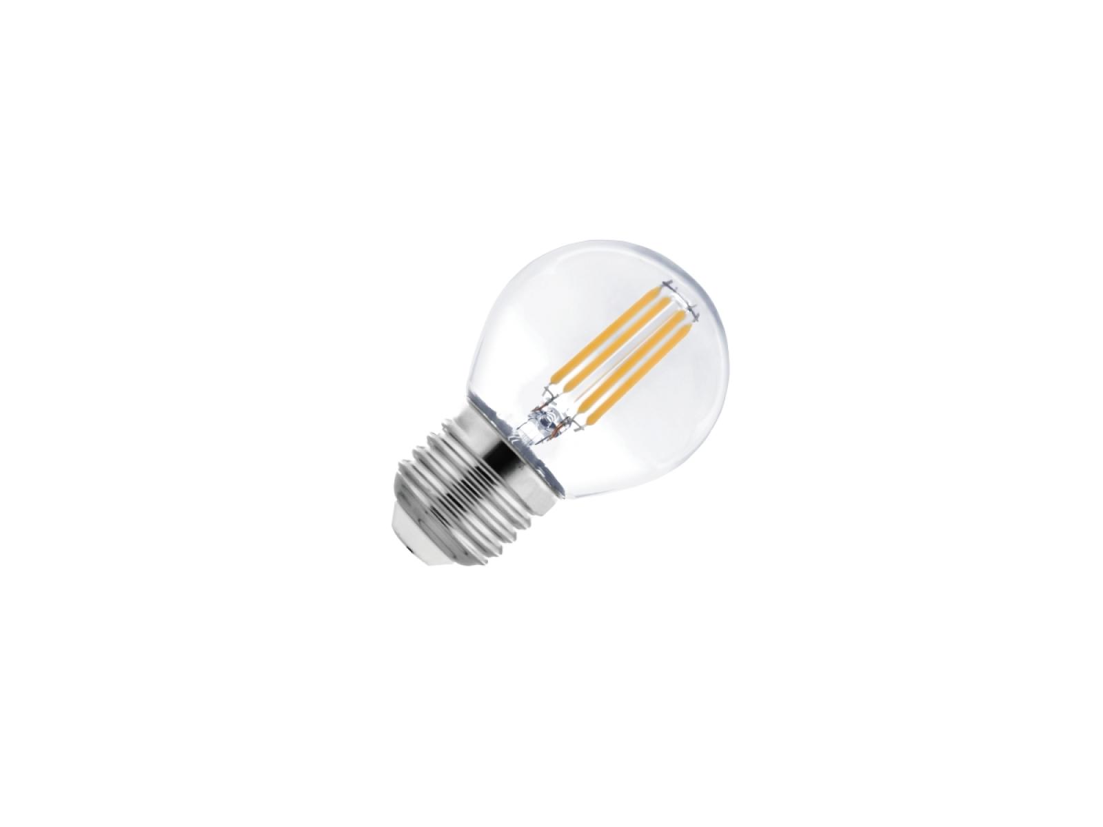 LED Filament 4W G45/E27/3000K – Obrázok 3