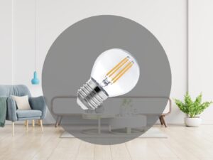 LED Filament 4W G45/E27/3000K