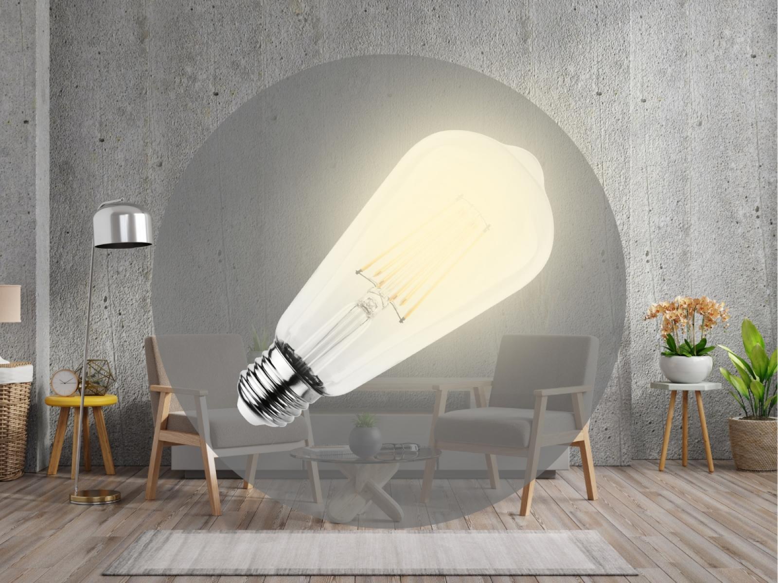 LED Filament 12W ST64/E27/3000K – Obrázok 5