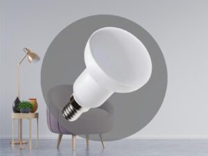 Ž.LED R50/5W/E14/tep.