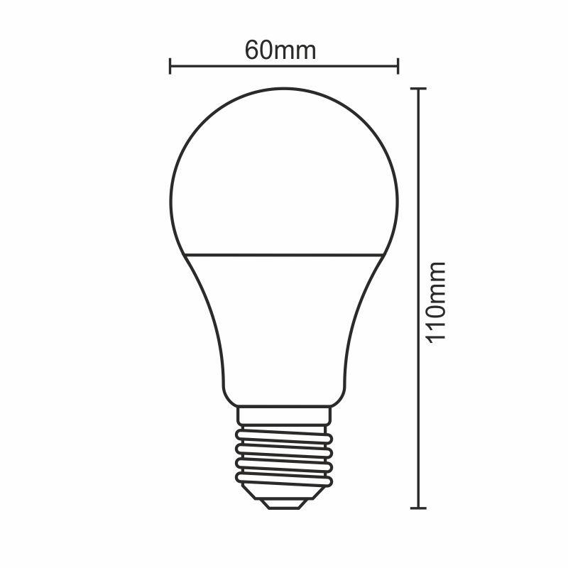 Ž.LED E27/7W/neut. – Obrázok 4