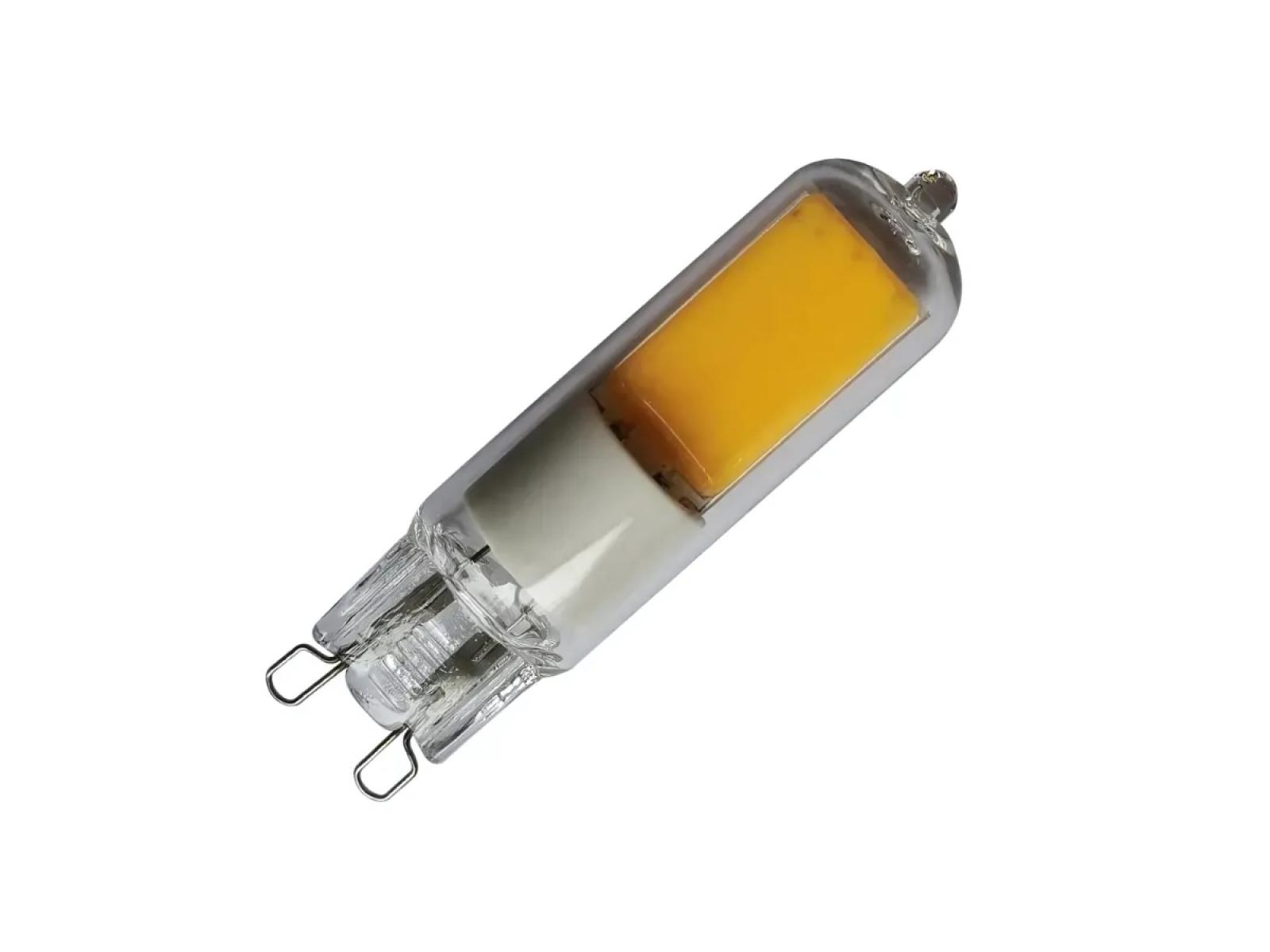 Ž.LED G9 4W 2800K COB sklo – Obrázok 3