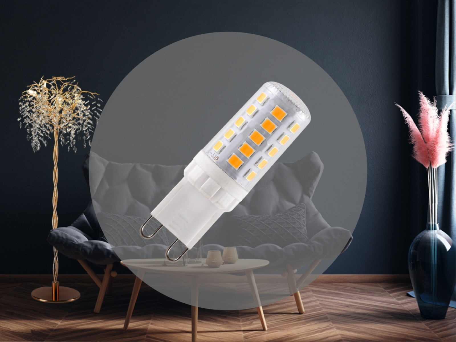 Ž.LED G9/3,9W/neut.