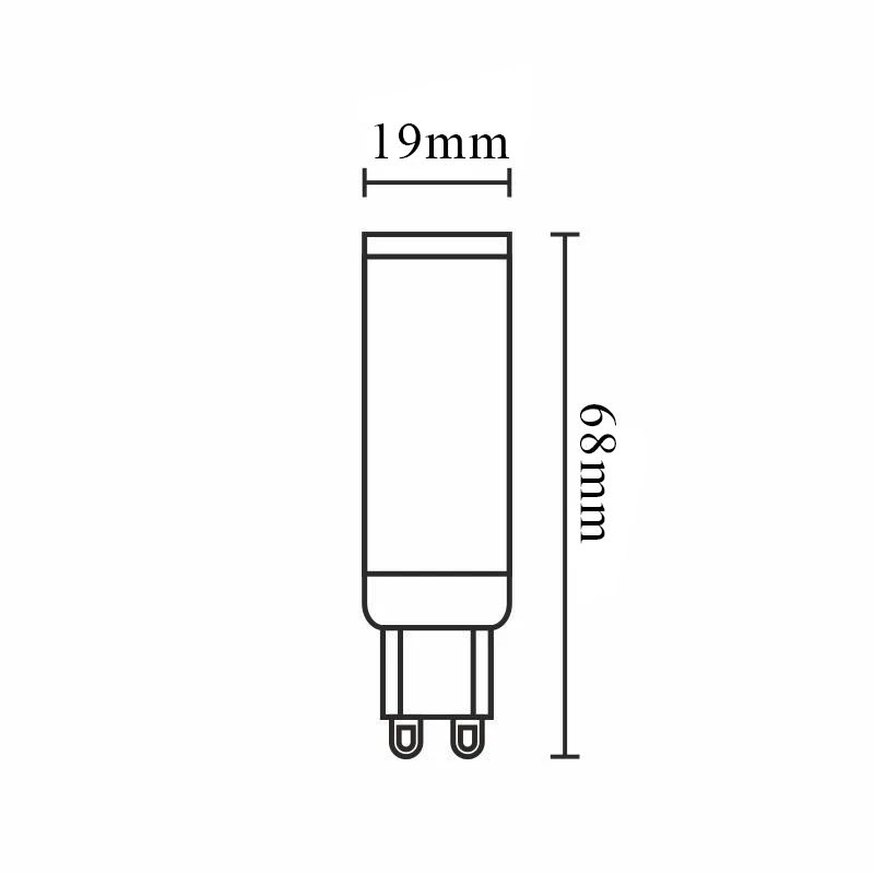 LED G9 6,7W 4000K – Obrázok 5