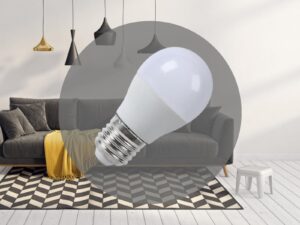 Ž LED E27/ilum/8W/tep.