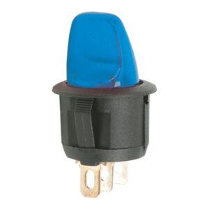 Páčkový prepínač 1 obvod OFF-ON 6A-250V modré