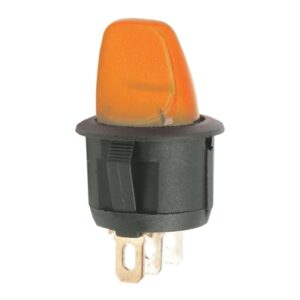 Páčkový prepínač 1 obvod ON - OFF 6A-250V oran