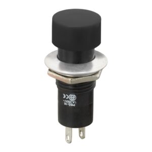 Tlačidlo 1 obvod 1 A - 250 V ON - (OFF) čierne