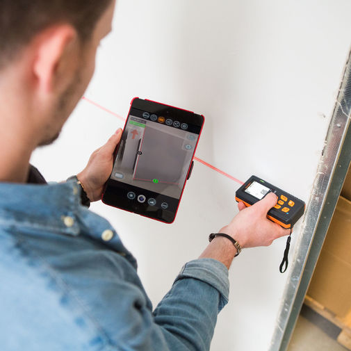 Digitálny, Smart diaľkomer - Bluetooth pripojenie – Obrázok 2