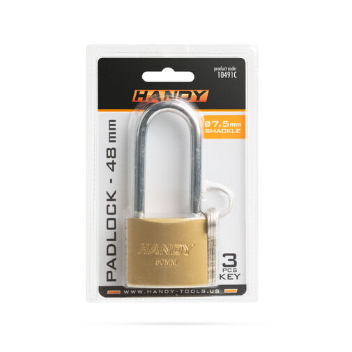 Zámok - dlhý - 50 mm, O7.5 mm strmeň – Obrázok 2