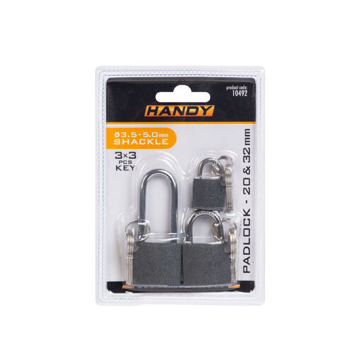 Sada zámkov - 20 mm, 30 mm, 30 mm predĺženíé - 3 – Obrázok 2