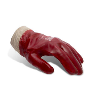 Rukavice máčané v PVC XL 12 pár / balenie