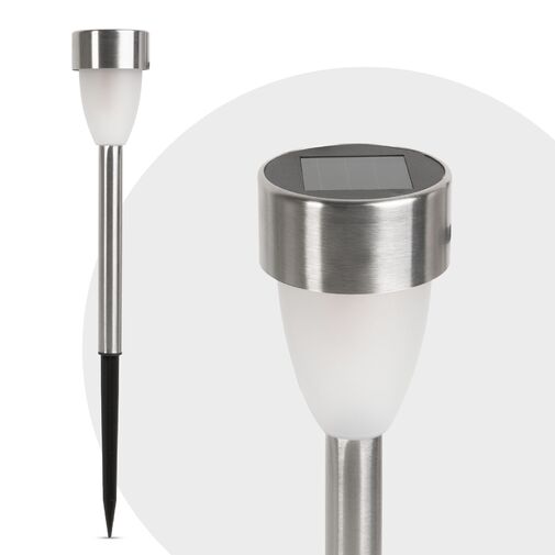 LED solárna lampa - efekt plameňa - plast - 260 x – Obrázok 2