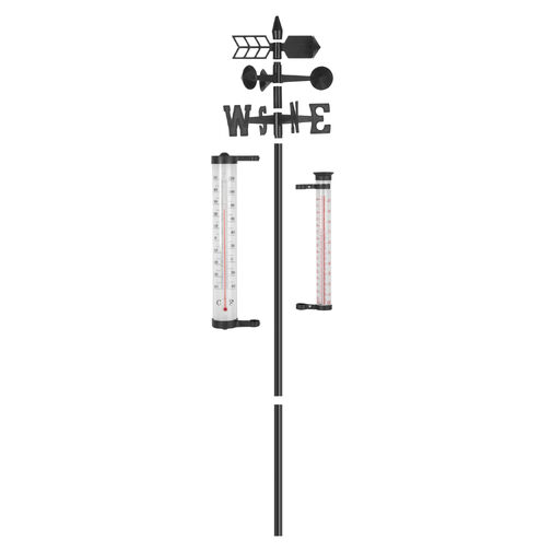 Záhradná meteorologická stanica - teplomer, zrážko – Obrázok 3