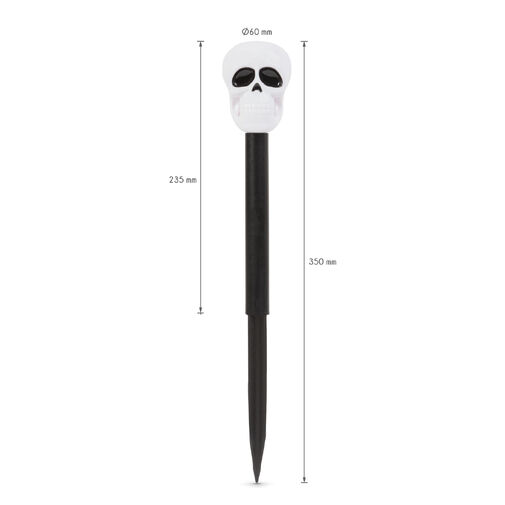 LED solárna lampa - halloween - lebka – Obrázok 3