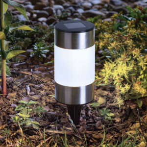 LED solárna lampa - 13 cm