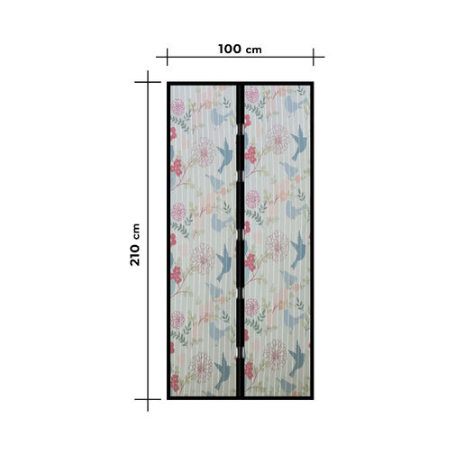 Sieťka proti hmyzu na dvere - magnetická 100 x 210 – Obrázok 3