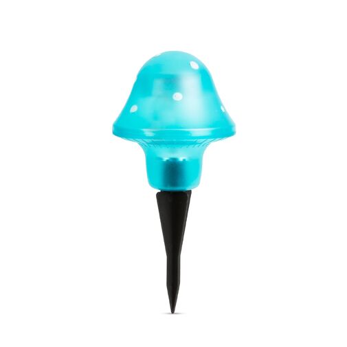 LED solárna lampa v tvare hríbu – Obrázok 3