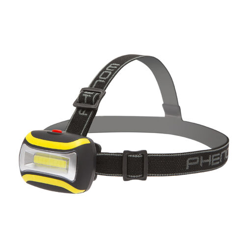 Čelová lampa COB LED – Obrázok 2
