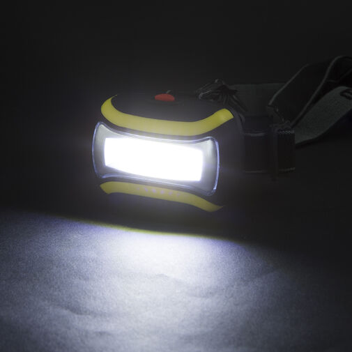 Čelová lampa COB LED – Obrázok 3
