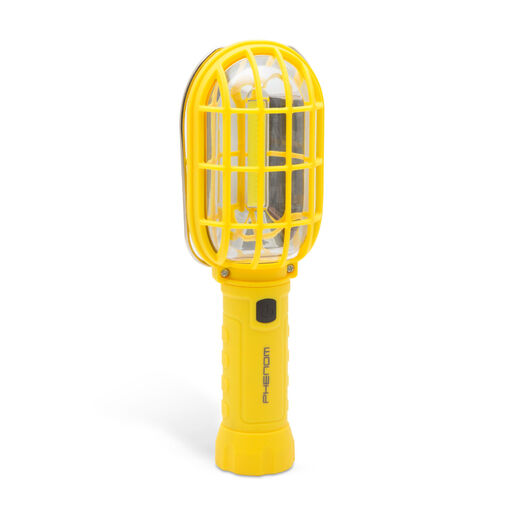 Retro montážna lampa s alarmovým svetlom