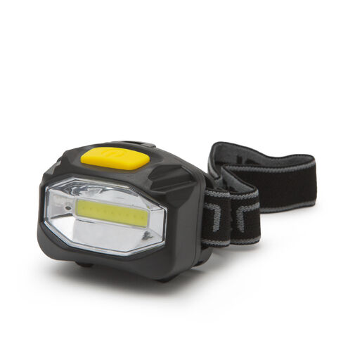COB LED čelová lampa s vysokou svietivosťou - na b