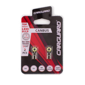 LED žiarovka - CAN126 - T10 (W5W) - 180 lm - can-b