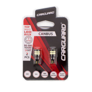 LED žiarovka - CAN129 - T10 (W5W) - 360 lm - can-b