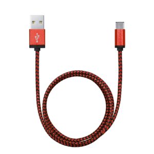 Dátový kábel - microUSB Textilne opletenie 2m