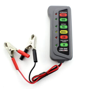 Tester akumulátoru, generátoru 12 - 24 V
