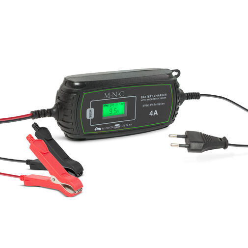Nabíjača autobatérie - 230 V - 2 A / 4 A - automa – Obrázok 2