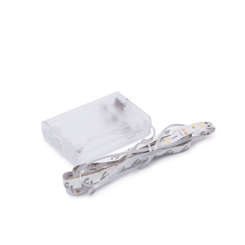 LED pás - teplá biela - 1 m - 3 x AA batérie
