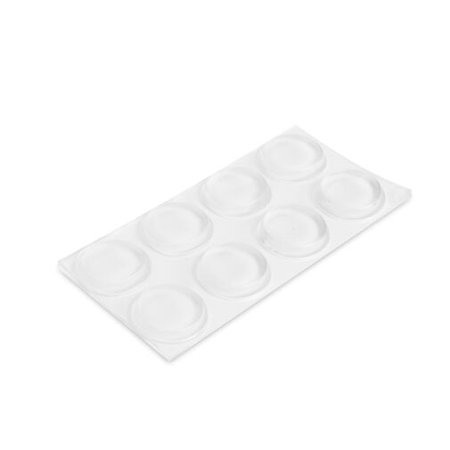 Sada zarážok na dvere – priehľadné –18 mm – 8 ks / – Obrázok 2