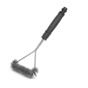 Kefa na čistenie grilu - plastová rukoväť - 15 x 3