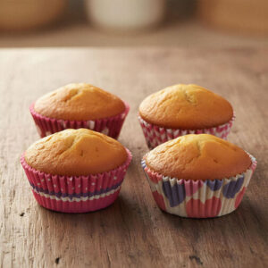 Sada muffin foriem - srdiečka - 100 ks / balenie