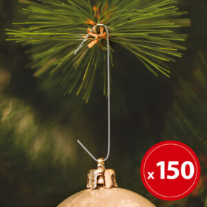 Vešiak na salónky - strieborná - 150 ks / balenie