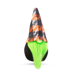 Halloweensky škandinávksy trpaslík - 16 cm - zelen