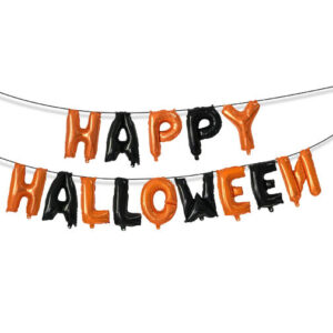 Sada halloweenskych balónov - "Happy Halloween" -