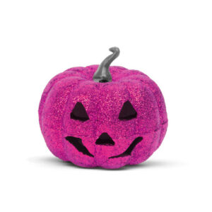 Halloweenska RGB LED dekorácia - penová tekvica -