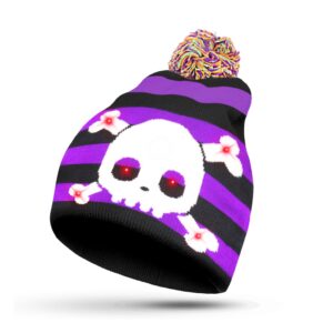 Halloweenska čiapka - s farebným LED, strapcom - 2