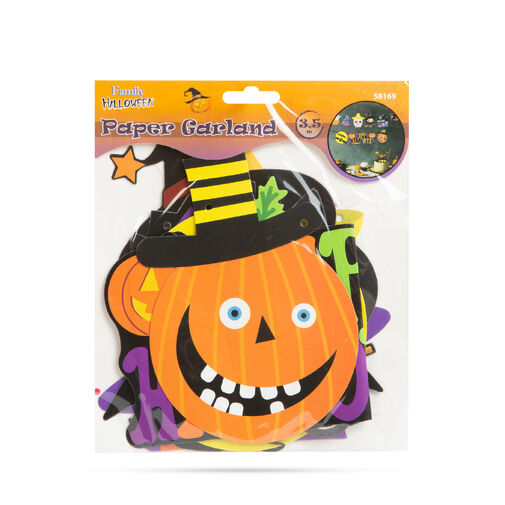 Halloweensky papier girlanda - viac druhov motívu – Obrázok 2