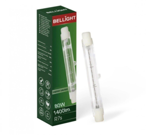 BELLIGHT Žiarovka 240V 80W R7S 78mm